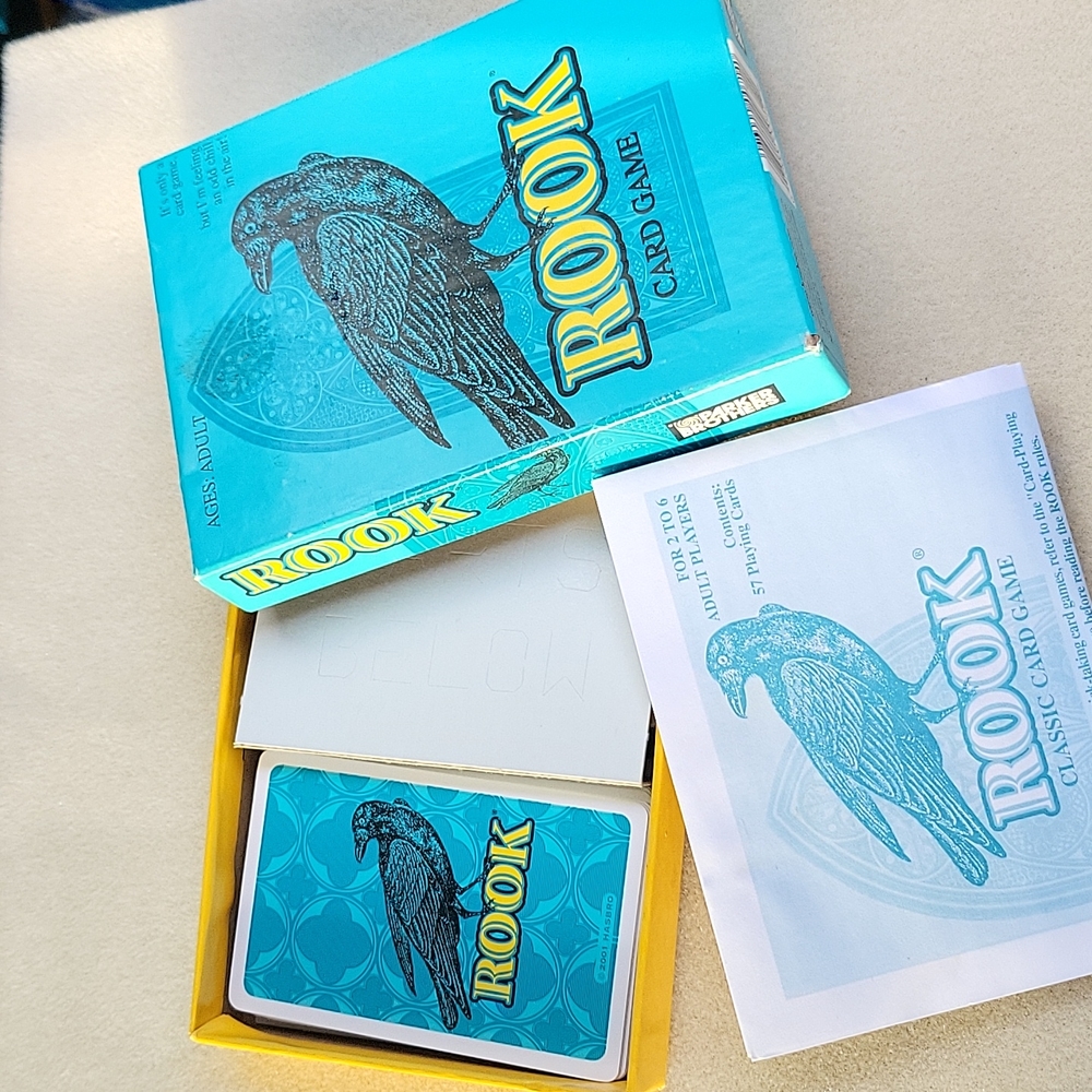 Rook Card Game 2001 Hasbro